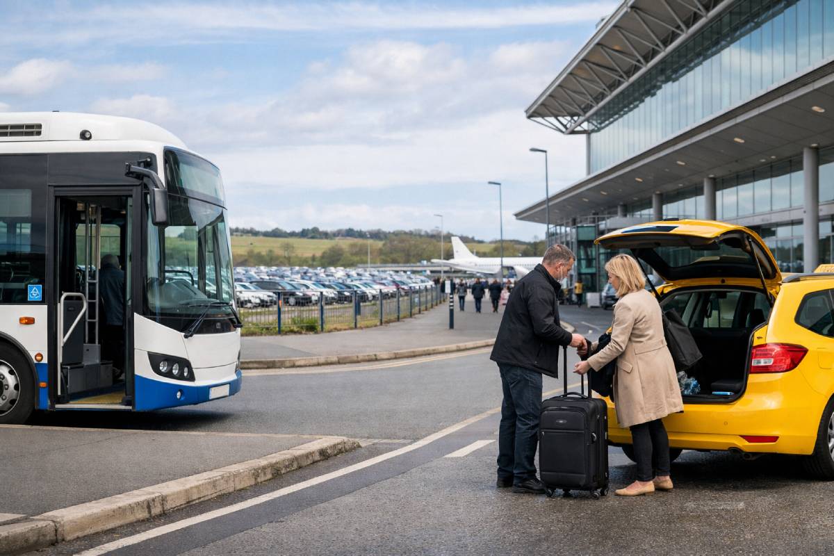 Bristol Airport Park and Ride Explained